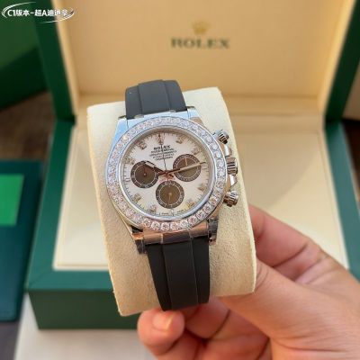 Rolex Daytona Movement 4131 Dandong OXJ29092 White Dial Watch